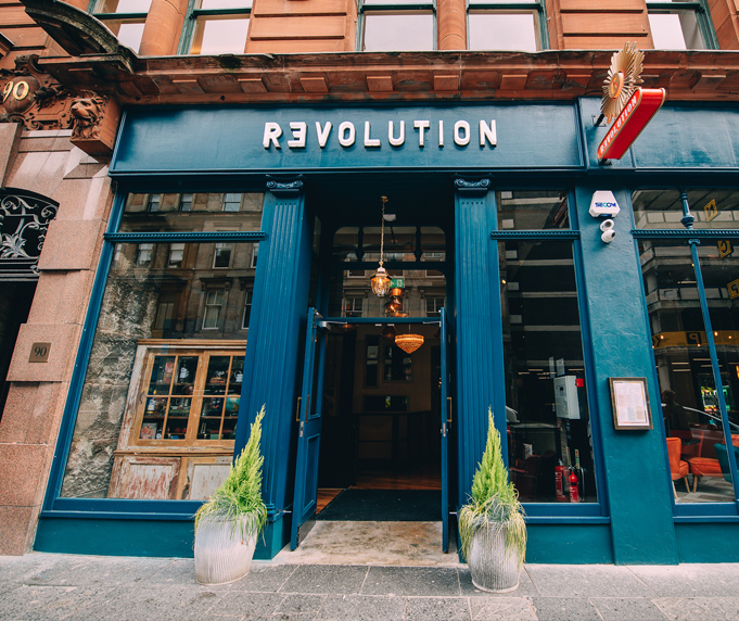 Christmas at Revolution Mitchell Street, Glasgow